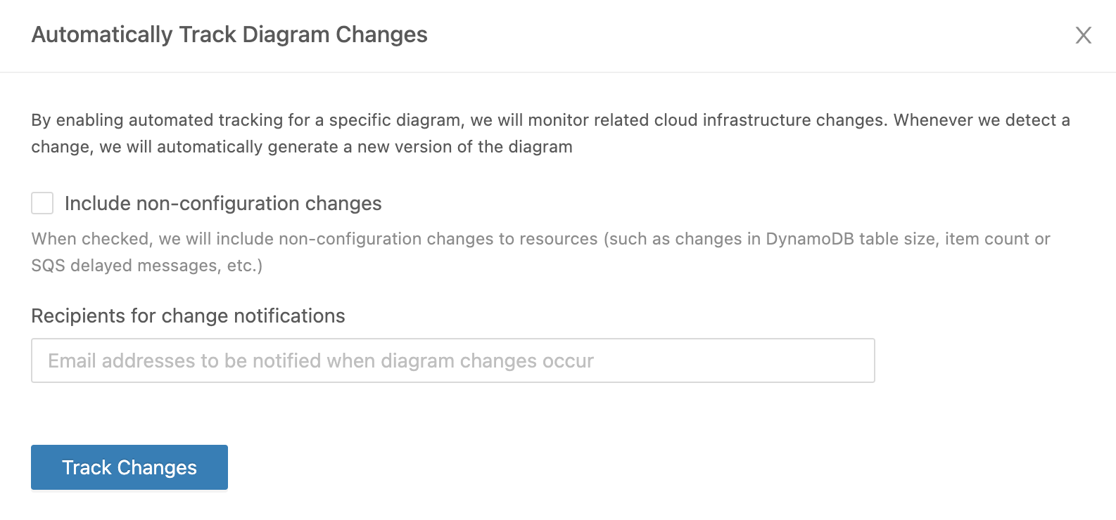 Enable monitoring